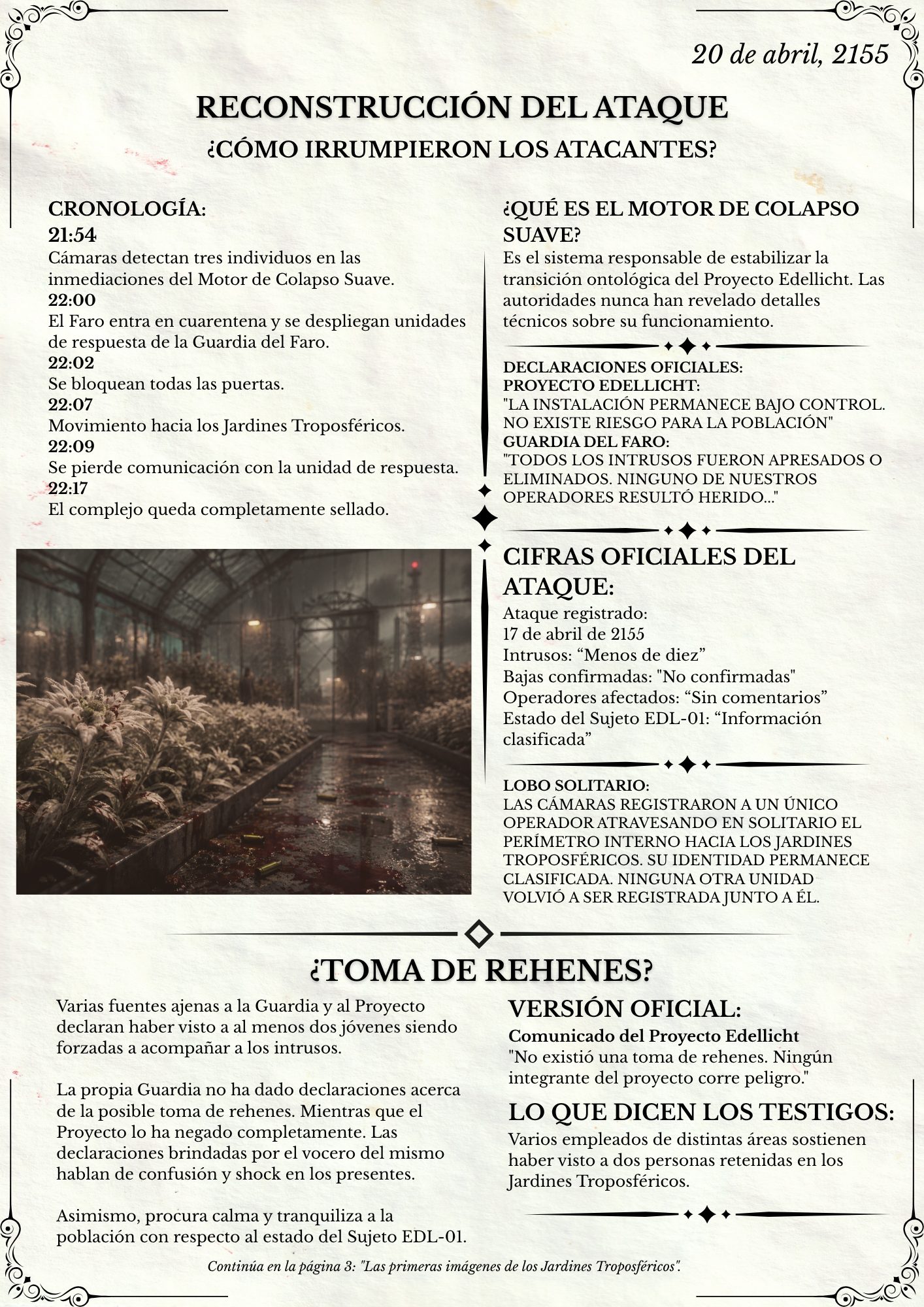 El Heraldo de Ginebra: dentro del faro